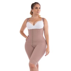 Faja de alta compresión con varillas para moldear cintura y abdomen