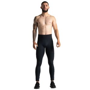 Legging masculino con control de abdomen para entrenamientos intensos