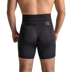 Bóxer de alta compresión abdominal con varillas laterales de soporte